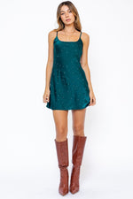 Stargazer Satin Mini Dress