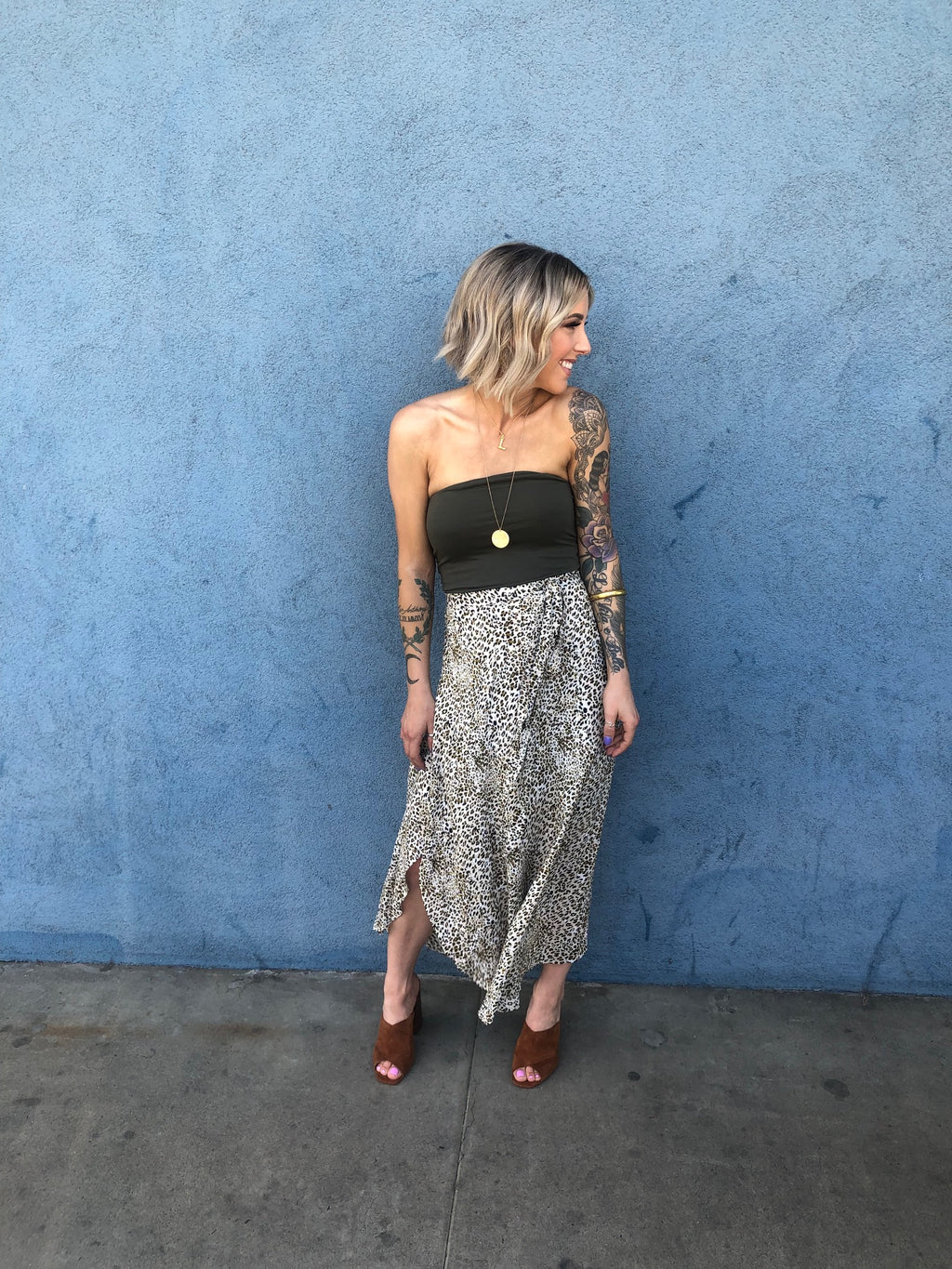 Cheetah Is The New Black Skirt