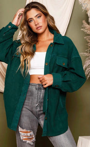 Emerald shacket