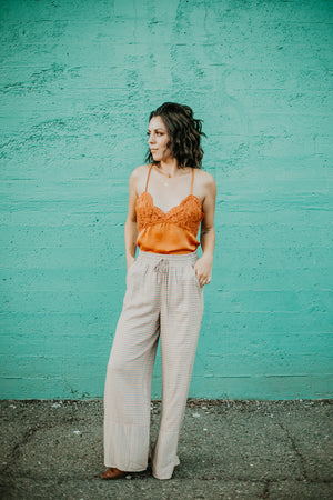 Sea Shell Wide Leg Pants