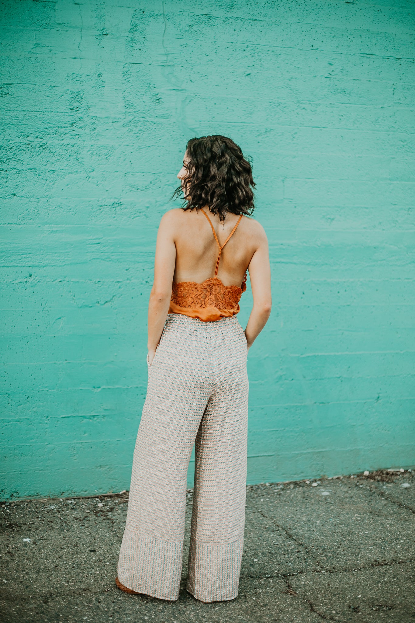 Sea Shell Wide Leg Pants