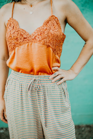 Sea Shell Wide Leg Pants