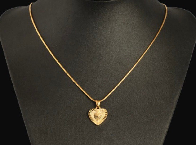 Love You More pendant necklace
