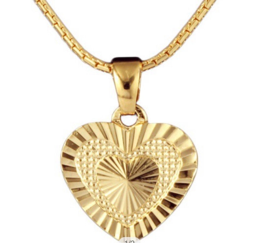 Love You More pendant necklace