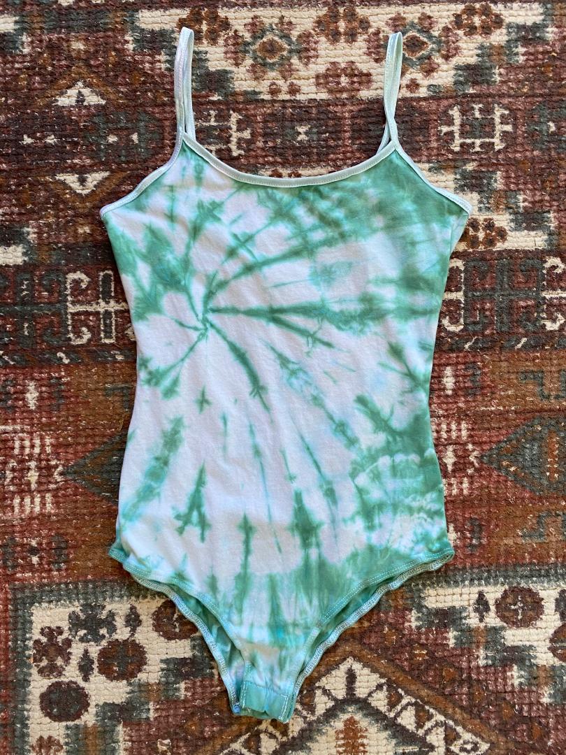 Sea Glass Tie Dyed Bodysuit